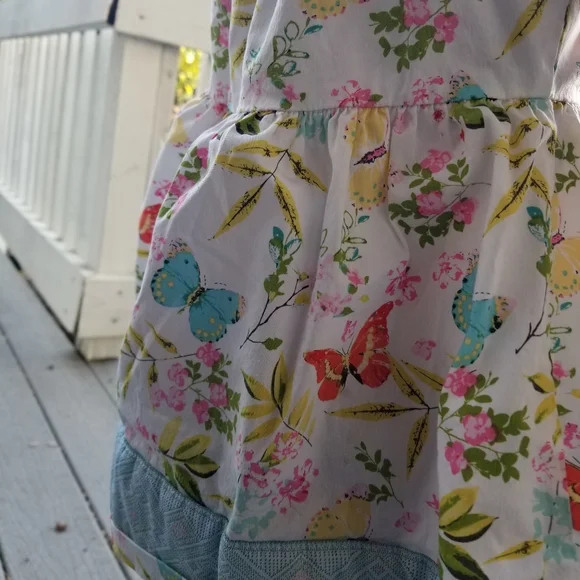 Matilda Jane baby girl toddler butterfly dress sz 4 - Picture 6 of 16